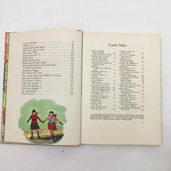 Uncle Arthur's Bedtime Stories 1964 Volume 1 Hardcover - Picture 7 of 13